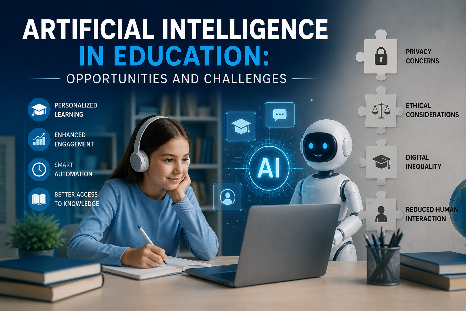 Artificial Intelligence in Education: Opportunities and Challenges